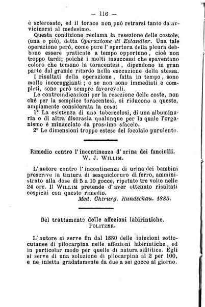 Il Monitore terapeutico raccolta mensile di rimedi nuovi e ricette