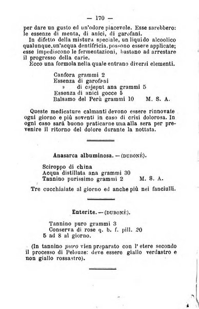 Il Monitore terapeutico raccolta mensile di rimedi nuovi e ricette