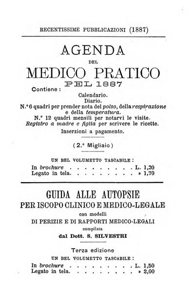 Il Monitore terapeutico raccolta mensile di rimedi nuovi e ricette