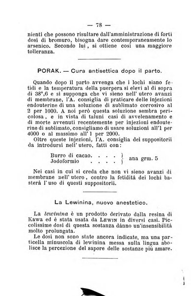 Il Monitore terapeutico raccolta mensile di rimedi nuovi e ricette