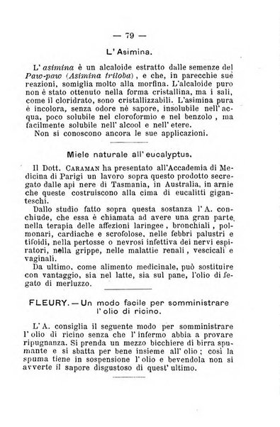 Il Monitore terapeutico raccolta mensile di rimedi nuovi e ricette