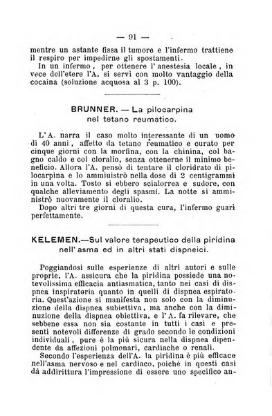 Il Monitore terapeutico raccolta mensile di rimedi nuovi e ricette