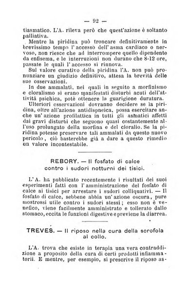 Il Monitore terapeutico raccolta mensile di rimedi nuovi e ricette