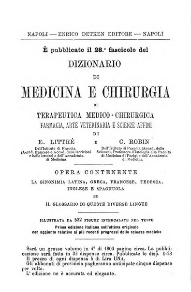 Il Monitore terapeutico raccolta mensile di rimedi nuovi e ricette