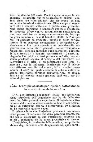 Il Monitore terapeutico raccolta mensile di rimedi nuovi e ricette