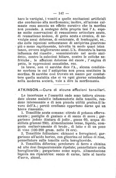 Il Monitore terapeutico raccolta mensile di rimedi nuovi e ricette