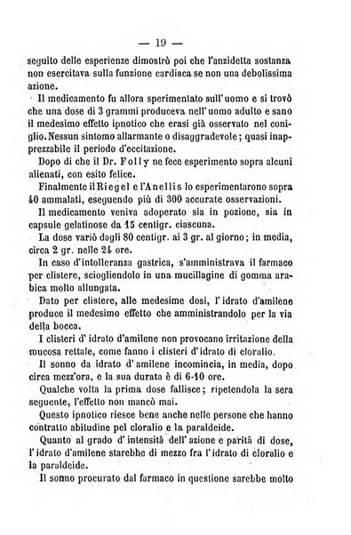 Il Monitore terapeutico raccolta mensile di rimedi nuovi e ricette