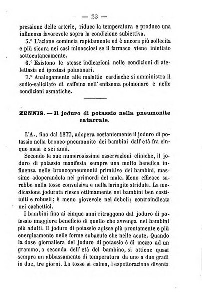 Il Monitore terapeutico raccolta mensile di rimedi nuovi e ricette