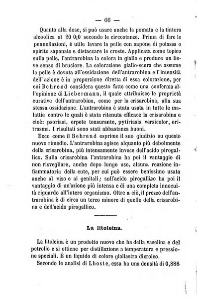 Il Monitore terapeutico raccolta mensile di rimedi nuovi e ricette