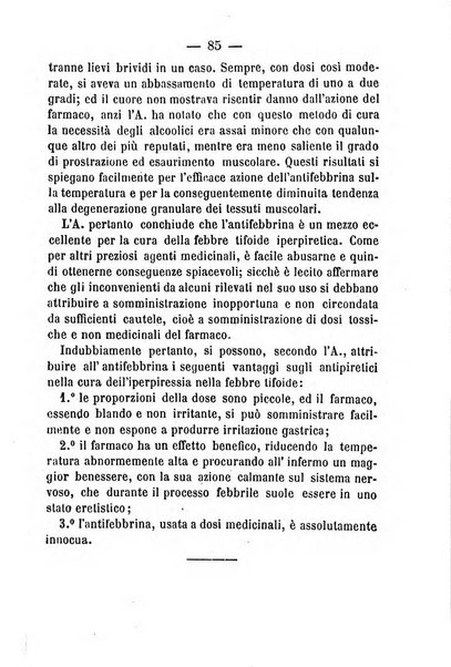 Il Monitore terapeutico raccolta mensile di rimedi nuovi e ricette