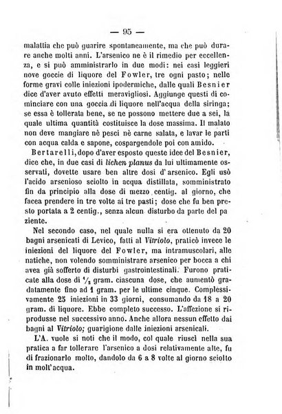 Il Monitore terapeutico raccolta mensile di rimedi nuovi e ricette