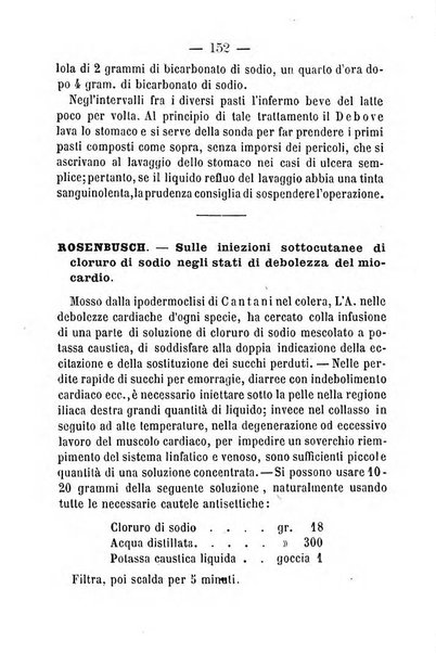 Il Monitore terapeutico raccolta mensile di rimedi nuovi e ricette