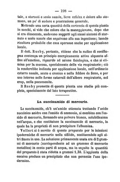 Il Monitore terapeutico raccolta mensile di rimedi nuovi e ricette