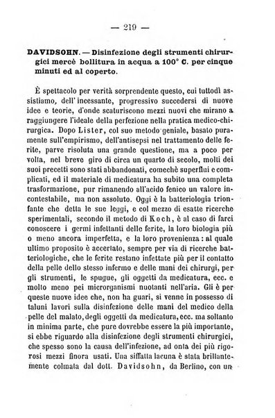 Il Monitore terapeutico raccolta mensile di rimedi nuovi e ricette