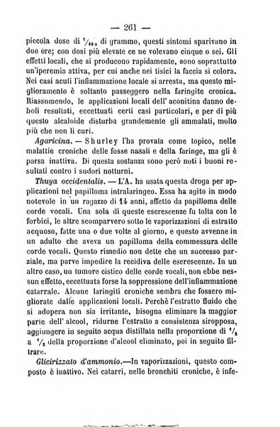 Il Monitore terapeutico raccolta mensile di rimedi nuovi e ricette