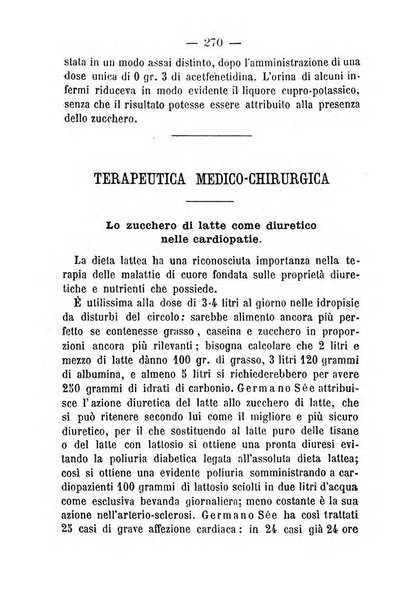 Il Monitore terapeutico raccolta mensile di rimedi nuovi e ricette