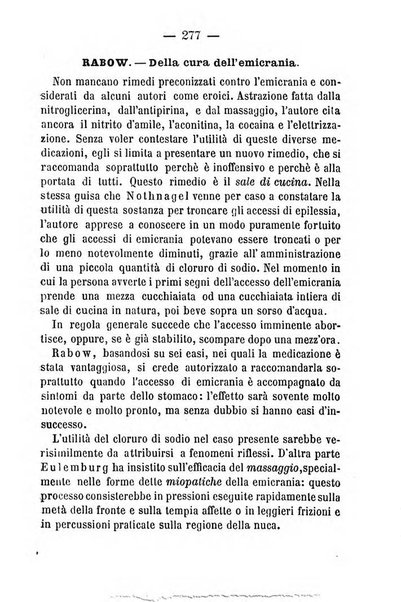 Il Monitore terapeutico raccolta mensile di rimedi nuovi e ricette