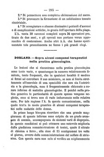 Il Monitore terapeutico raccolta mensile di rimedi nuovi e ricette