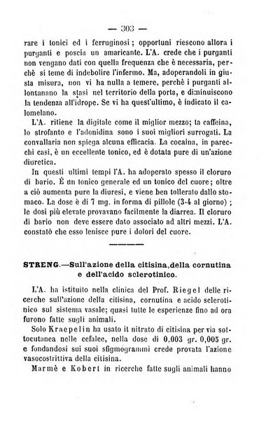 Il Monitore terapeutico raccolta mensile di rimedi nuovi e ricette