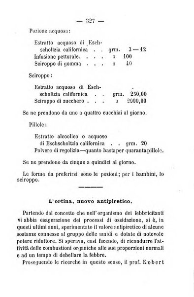 Il Monitore terapeutico raccolta mensile di rimedi nuovi e ricette