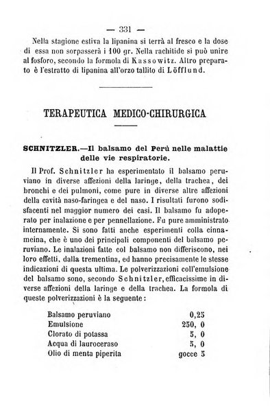 Il Monitore terapeutico raccolta mensile di rimedi nuovi e ricette