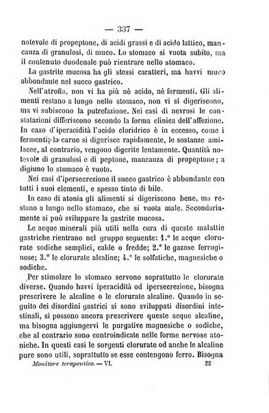 Il Monitore terapeutico raccolta mensile di rimedi nuovi e ricette