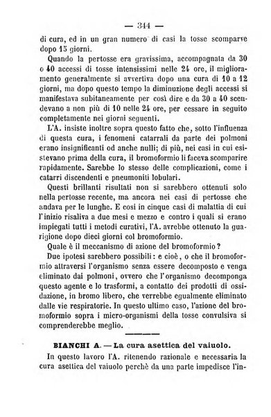 Il Monitore terapeutico raccolta mensile di rimedi nuovi e ricette