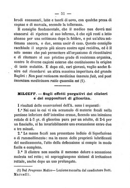 Il Monitore terapeutico raccolta mensile di rimedi nuovi e ricette