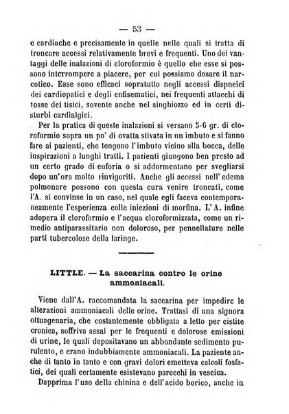 Il Monitore terapeutico raccolta mensile di rimedi nuovi e ricette