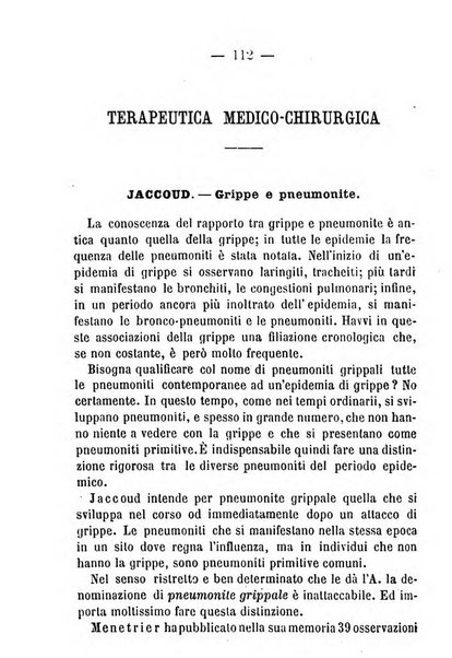 Il Monitore terapeutico raccolta mensile di rimedi nuovi e ricette