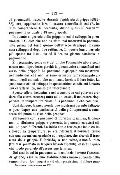 Il Monitore terapeutico raccolta mensile di rimedi nuovi e ricette