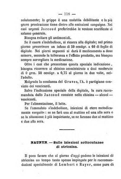 Il Monitore terapeutico raccolta mensile di rimedi nuovi e ricette