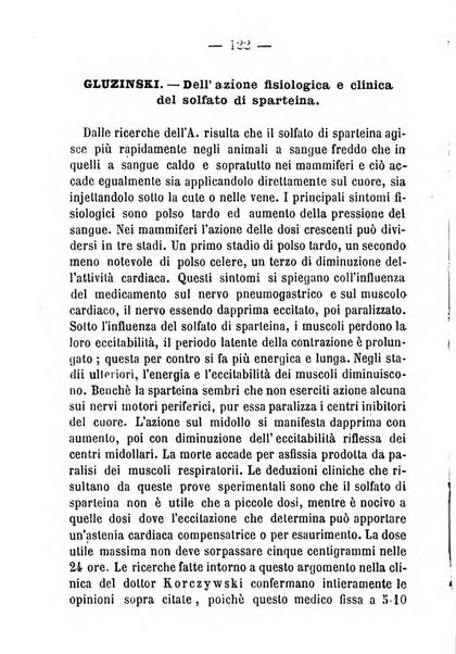 Il Monitore terapeutico raccolta mensile di rimedi nuovi e ricette