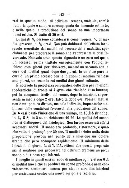 Il Monitore terapeutico raccolta mensile di rimedi nuovi e ricette