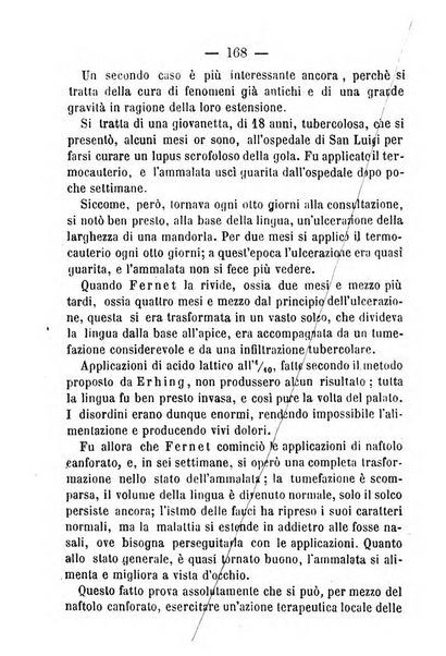 Il Monitore terapeutico raccolta mensile di rimedi nuovi e ricette