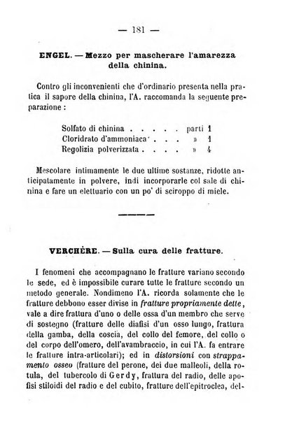 Il Monitore terapeutico raccolta mensile di rimedi nuovi e ricette