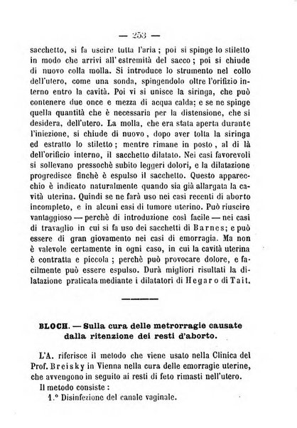 Il Monitore terapeutico raccolta mensile di rimedi nuovi e ricette