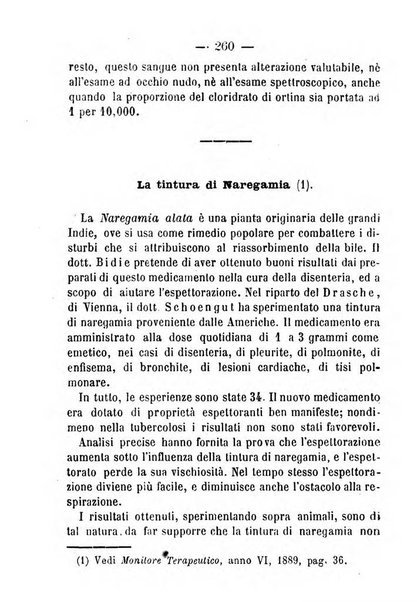 Il Monitore terapeutico raccolta mensile di rimedi nuovi e ricette