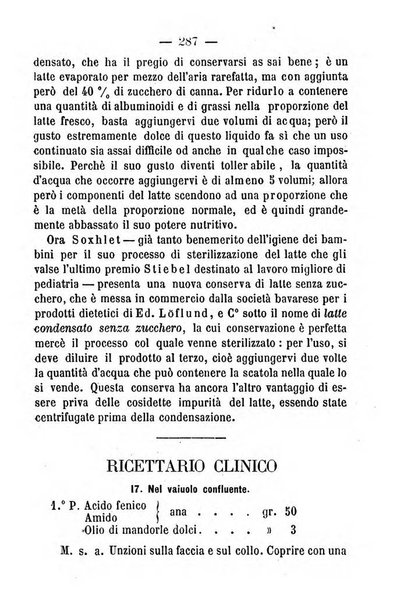 Il Monitore terapeutico raccolta mensile di rimedi nuovi e ricette