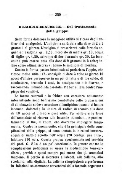 Il Monitore terapeutico raccolta mensile di rimedi nuovi e ricette