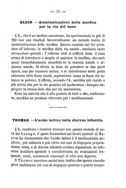 Il Monitore terapeutico raccolta mensile di rimedi nuovi e ricette