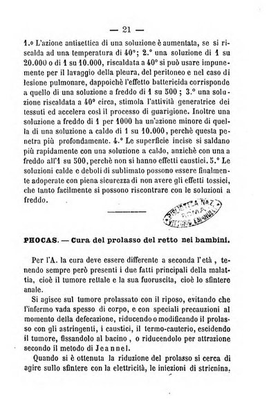 Il Monitore terapeutico raccolta mensile di rimedi nuovi e ricette