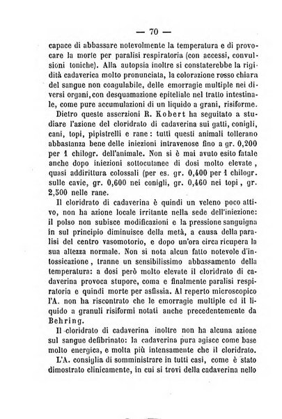 Il Monitore terapeutico raccolta mensile di rimedi nuovi e ricette