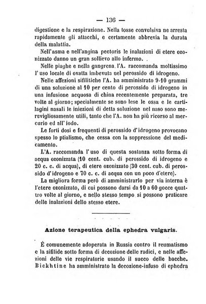 Il Monitore terapeutico raccolta mensile di rimedi nuovi e ricette