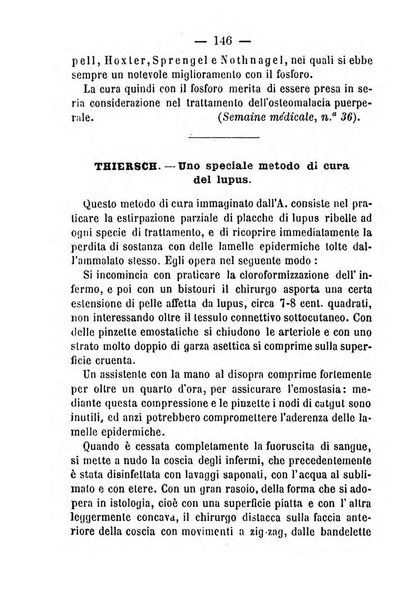 Il Monitore terapeutico raccolta mensile di rimedi nuovi e ricette