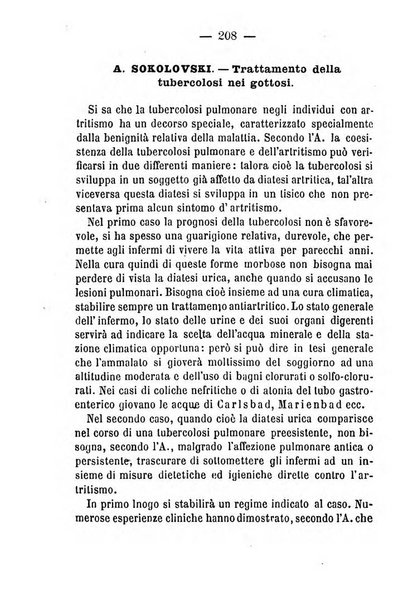 Il Monitore terapeutico raccolta mensile di rimedi nuovi e ricette