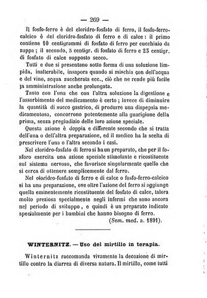 Il Monitore terapeutico raccolta mensile di rimedi nuovi e ricette