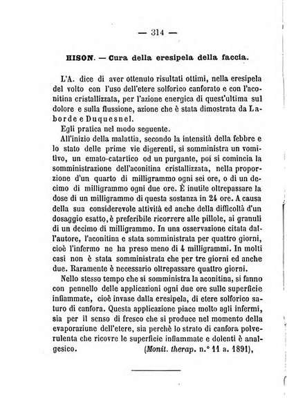 Il Monitore terapeutico raccolta mensile di rimedi nuovi e ricette