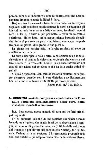 Il Monitore terapeutico raccolta mensile di rimedi nuovi e ricette