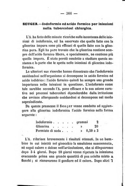 Il Monitore terapeutico raccolta mensile di rimedi nuovi e ricette